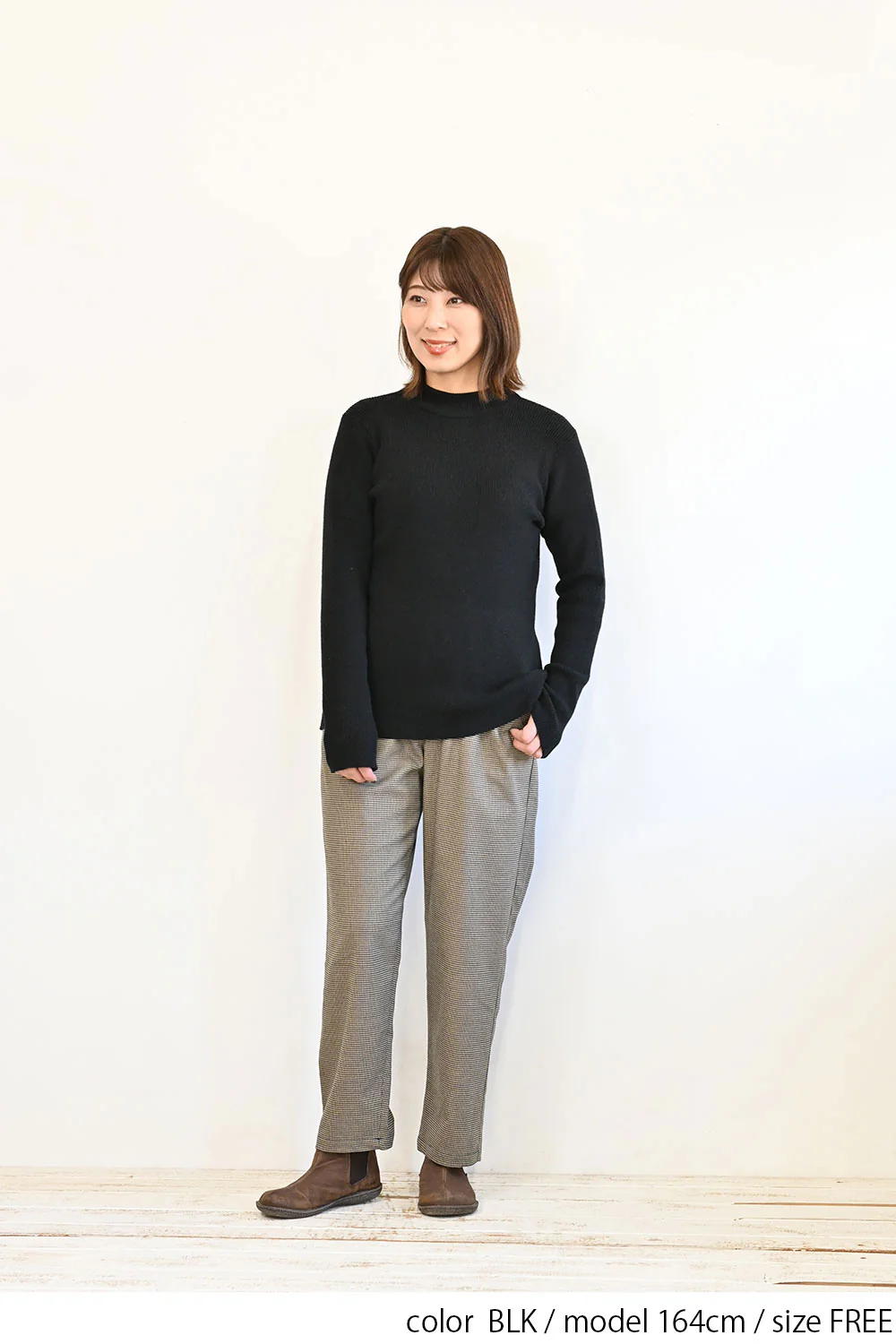 ハイネックリブニットプルオーバー - Image 10