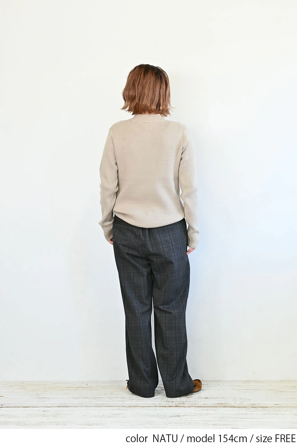 ハイネックリブニットプルオーバー - Image 6