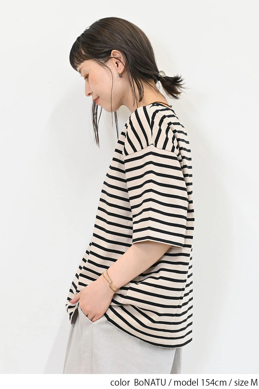 ワイドなボーダーTEE-2 - Image 18