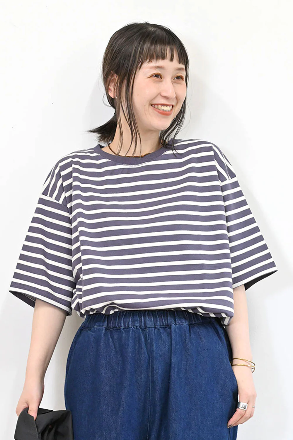 ワイドなボーダーTEE-2 - Image 3