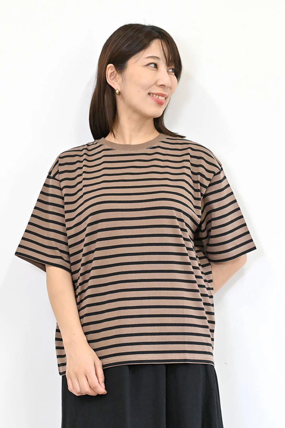 ワイドなボーダーTEE-2 - Image 4