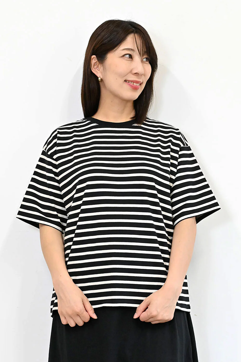 ワイドなボーダーTEE-2 - Image 8