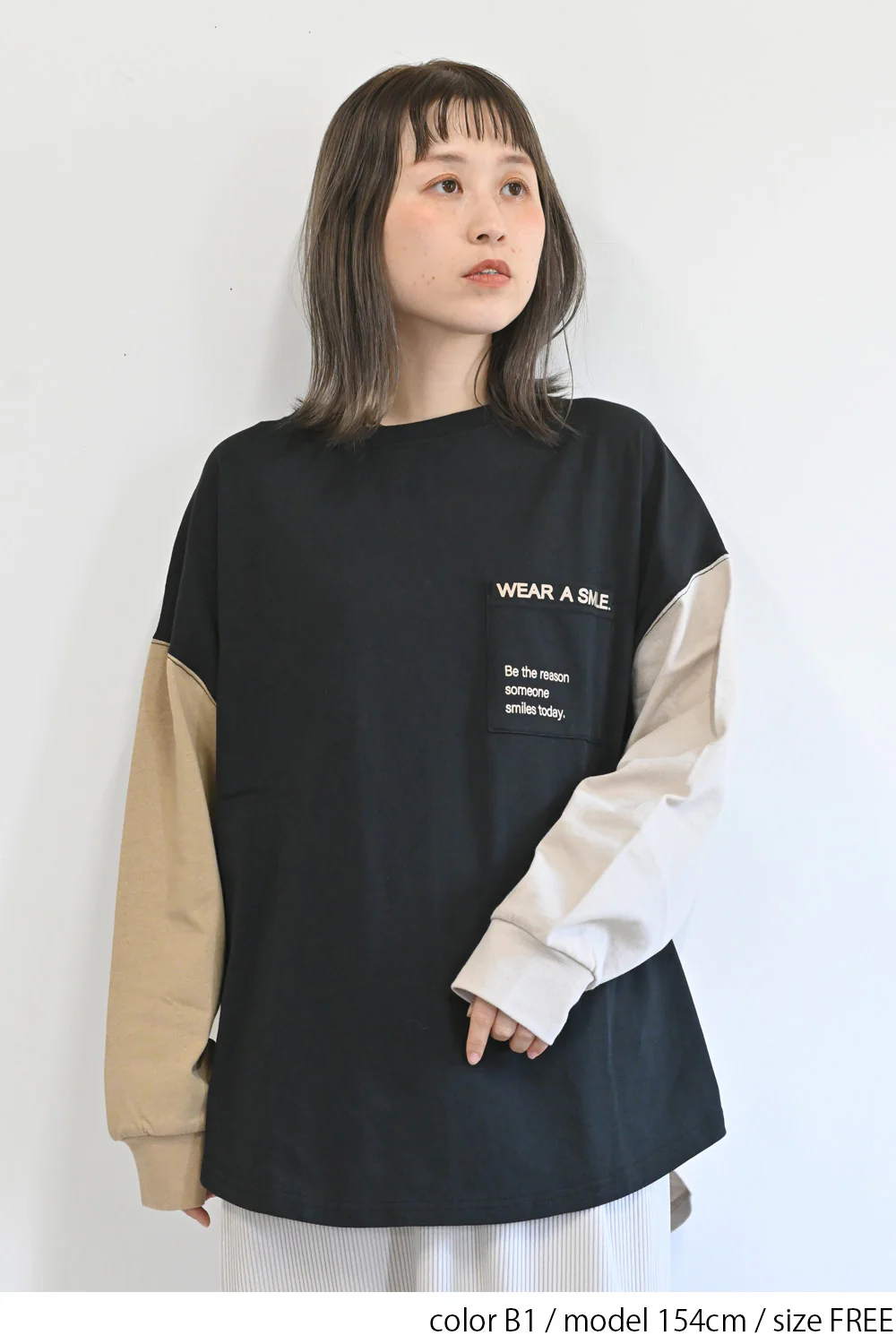 アシメバックプリントチュニック - Image 23