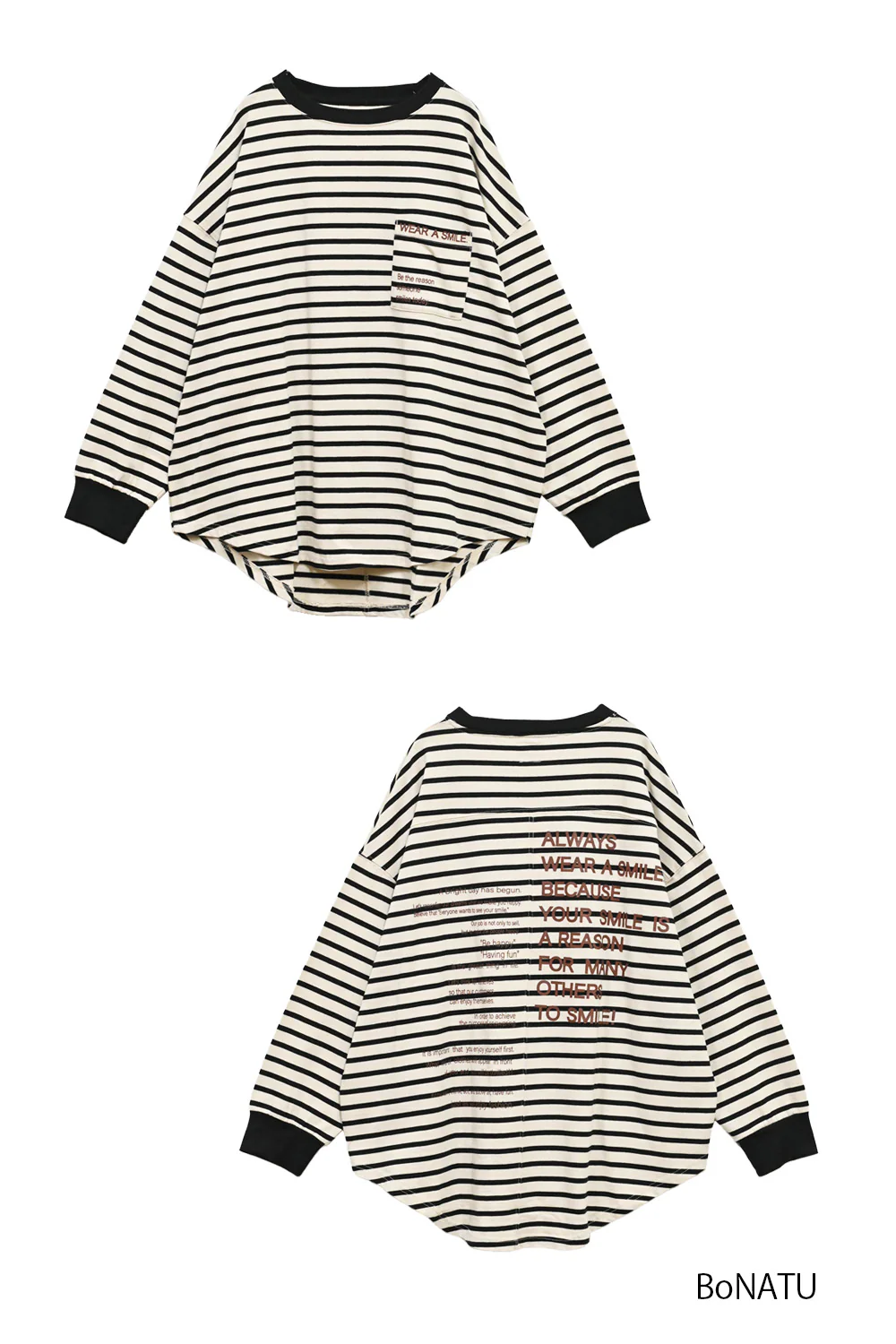 アシメバックプリントチュニック - Image 45