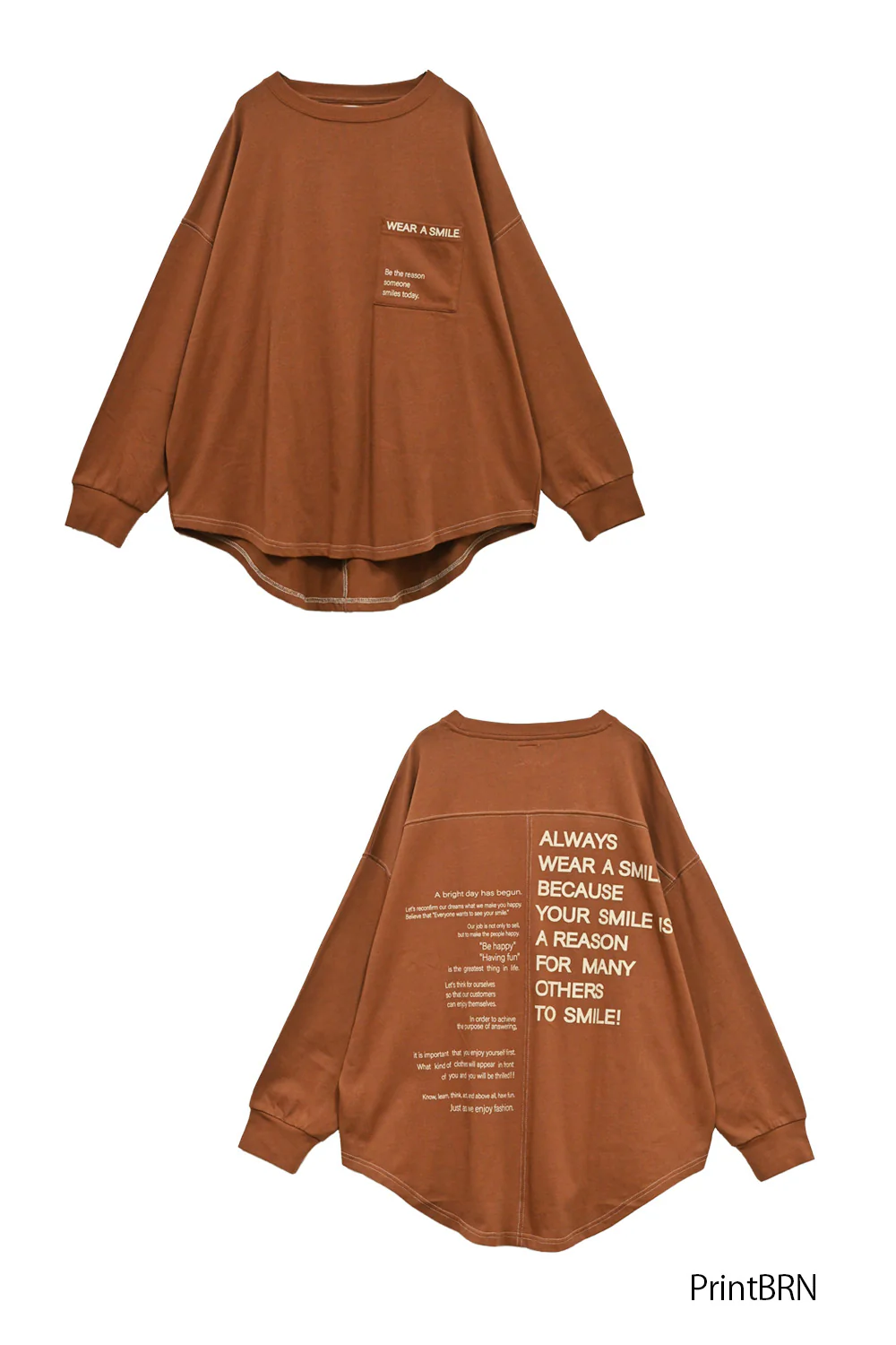 アシメバックプリントチュニック - Image 51