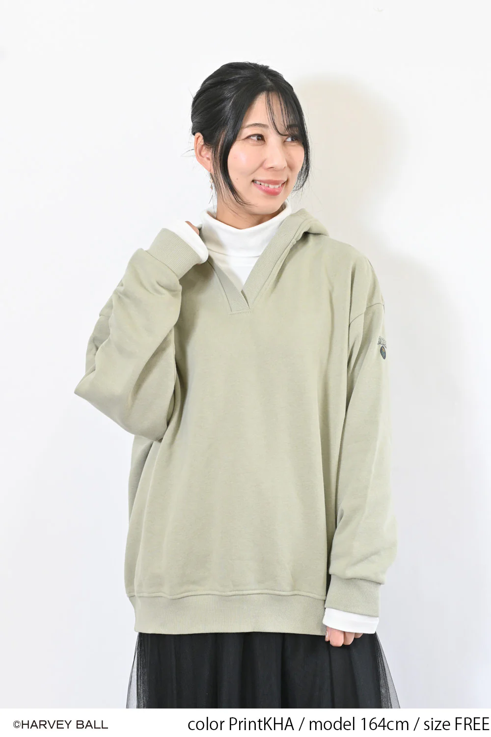 スマイル ワッペンパーカー - Image 14