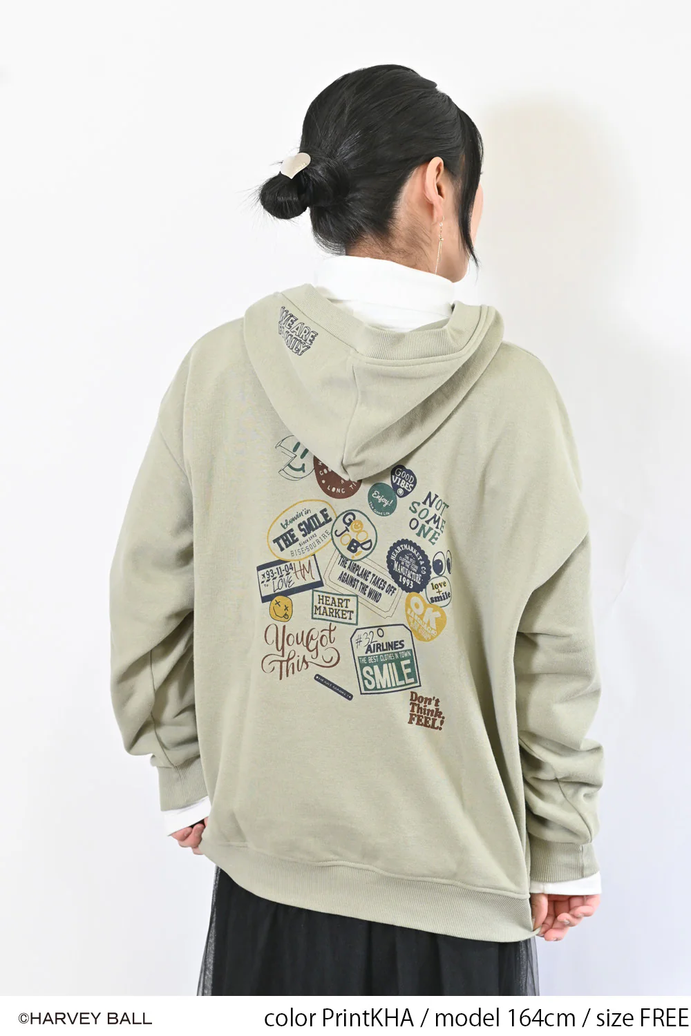 スマイル ワッペンパーカー - Image 15