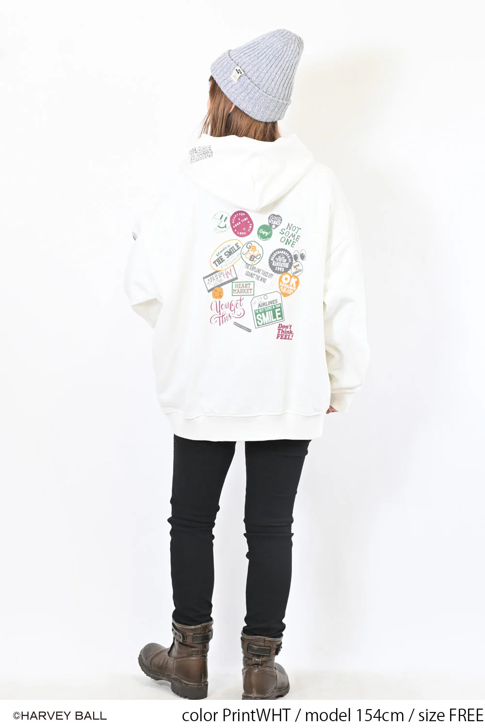スマイル ワッペンパーカー - Image 17