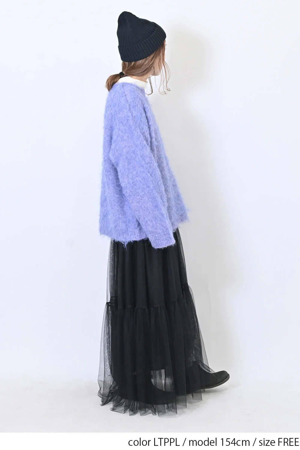 起毛ふんわりニットプルオーバー - Image 5