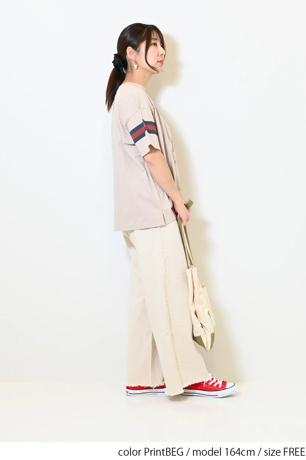 【夏ルックブック掲載item】ナンバリング刺繍BIG Tee - Image 18