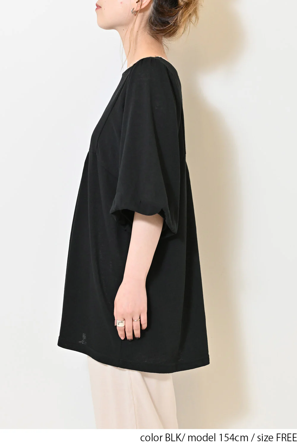 スラブバルーン袖チュニック - Image 18