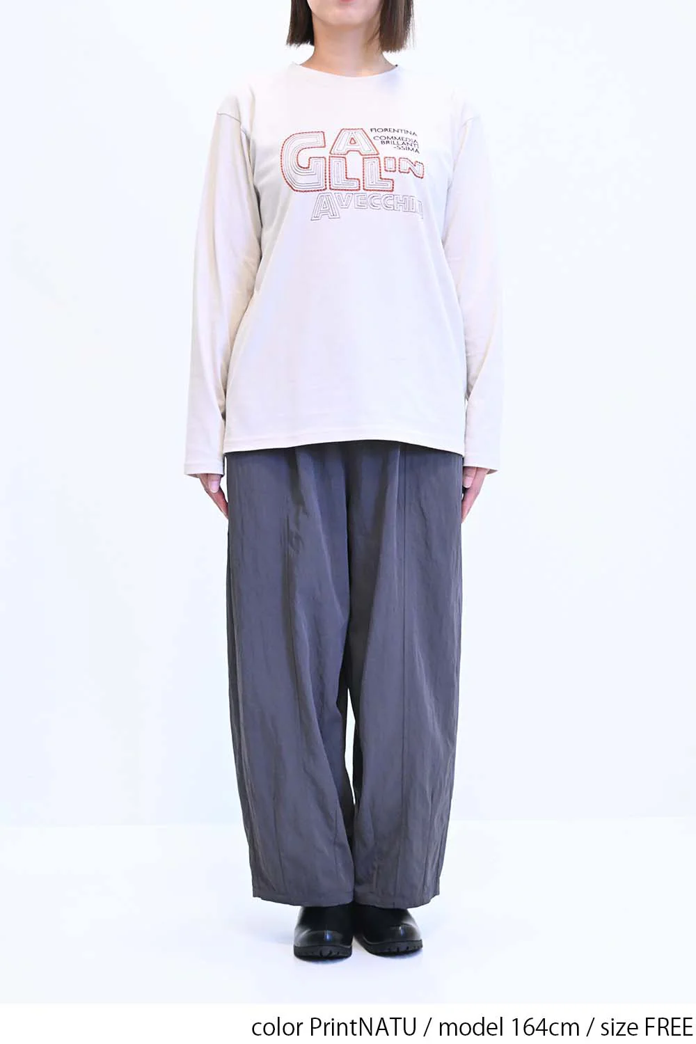 ロゴ刺繍ロンTee - Image 16