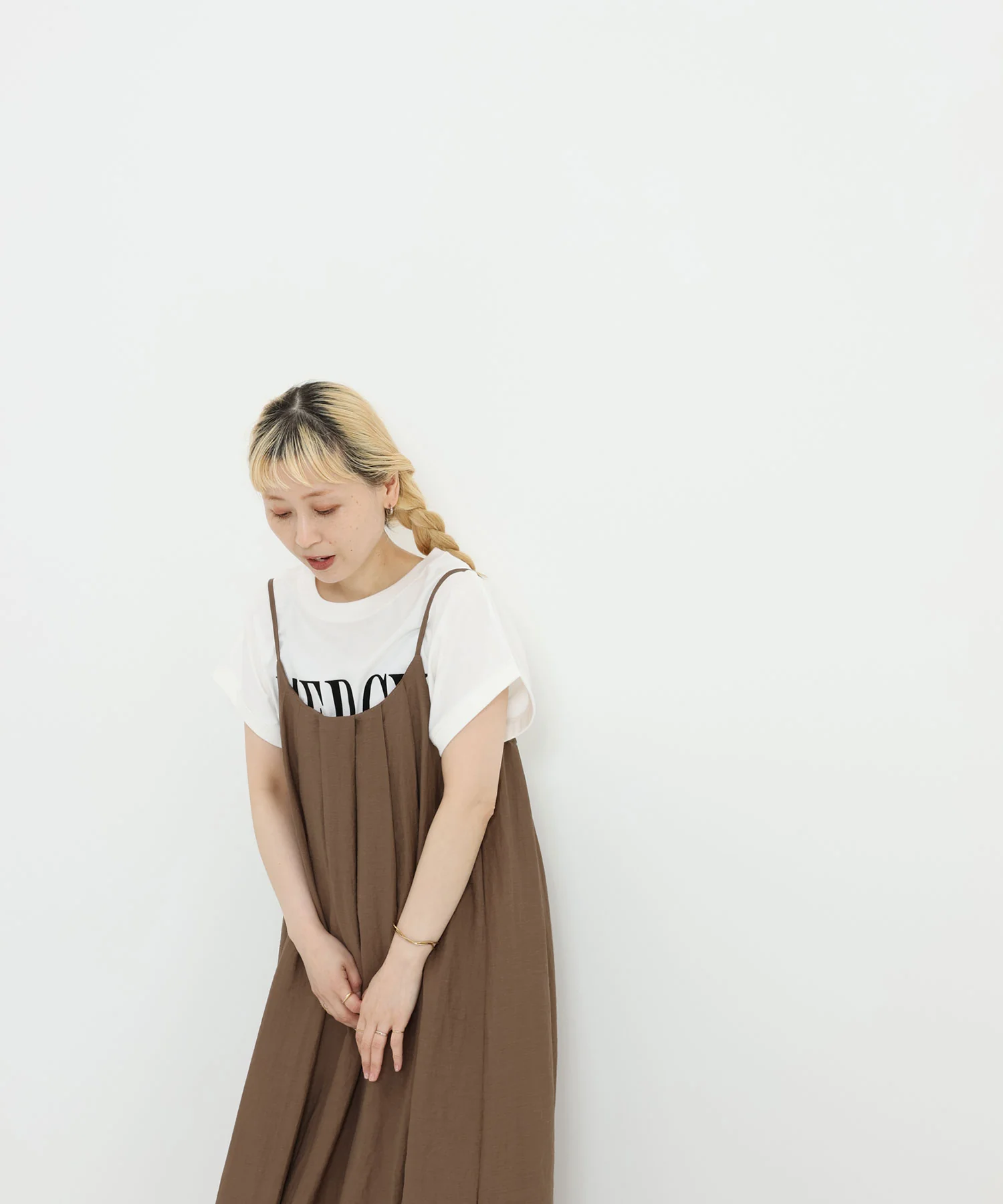 リネン混キャミワンピース - Image 15