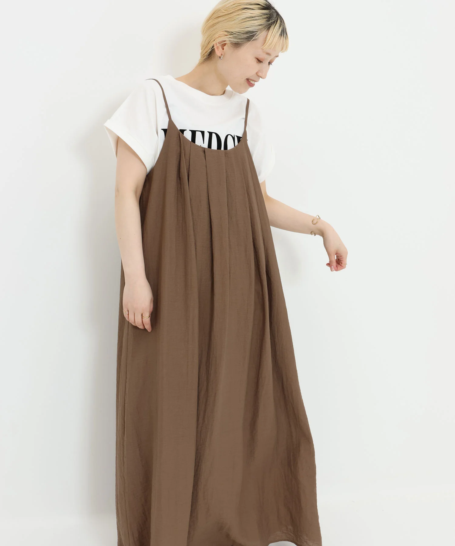 リネン混キャミワンピース - Image 16