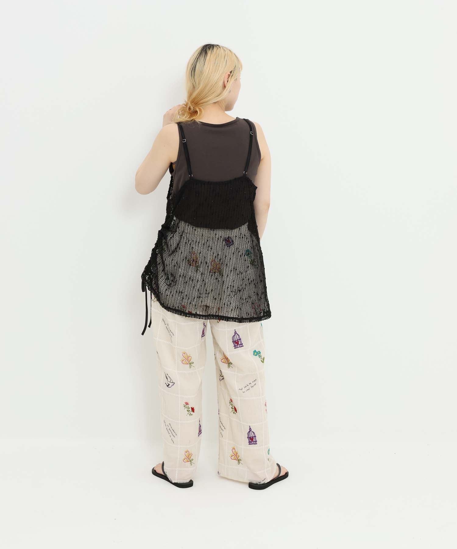 《7月1日入荷》メッシュドロストキャミチュニック - Image 18