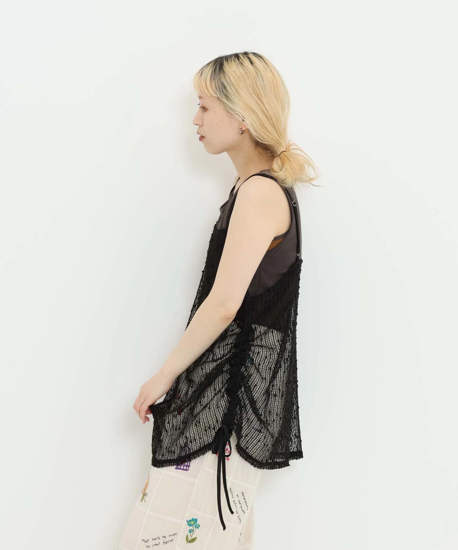 《7月1日入荷》メッシュドロストキャミチュニック - Image 20