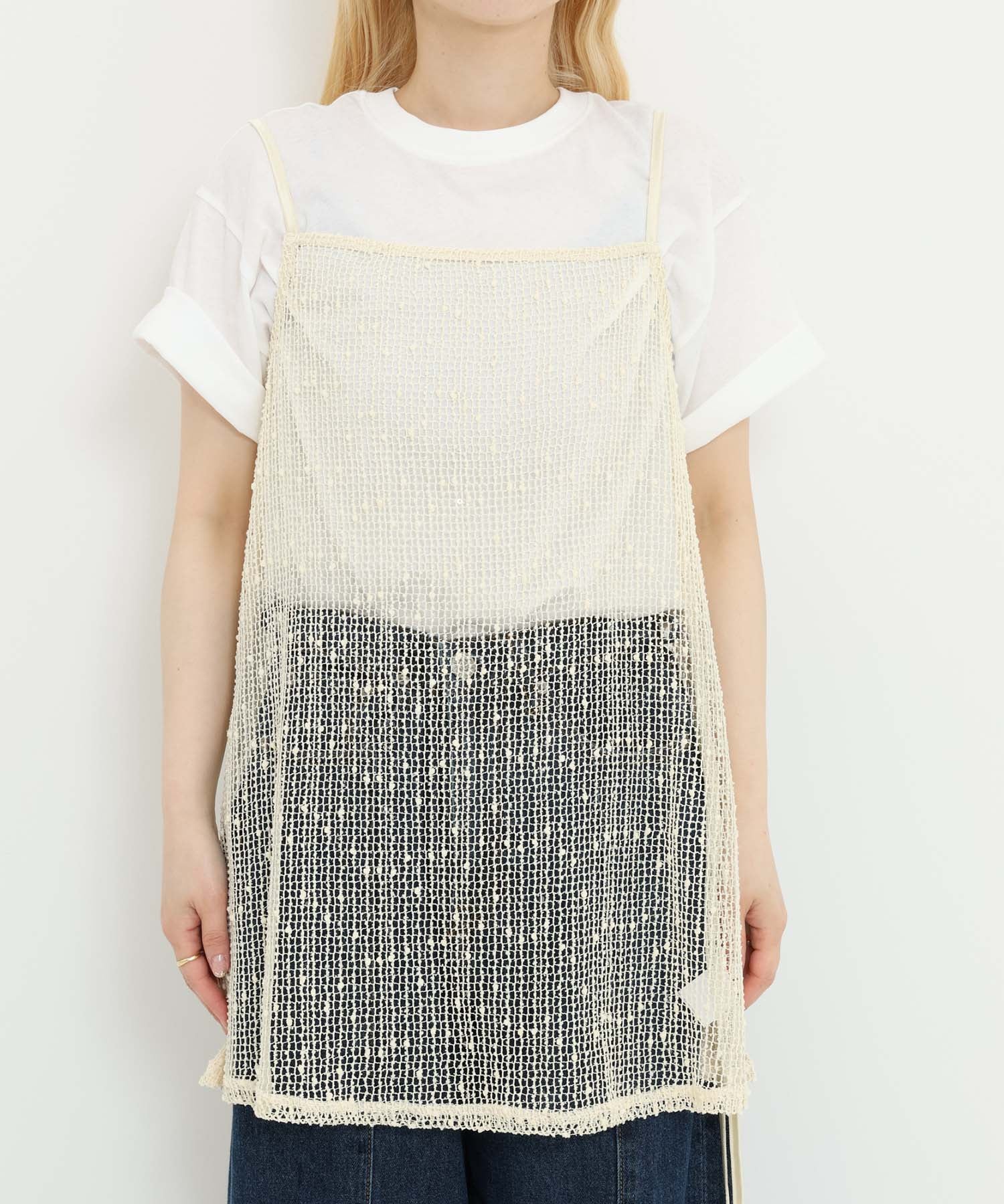 《7月1日入荷》メッシュドロストキャミチュニック - Image 29