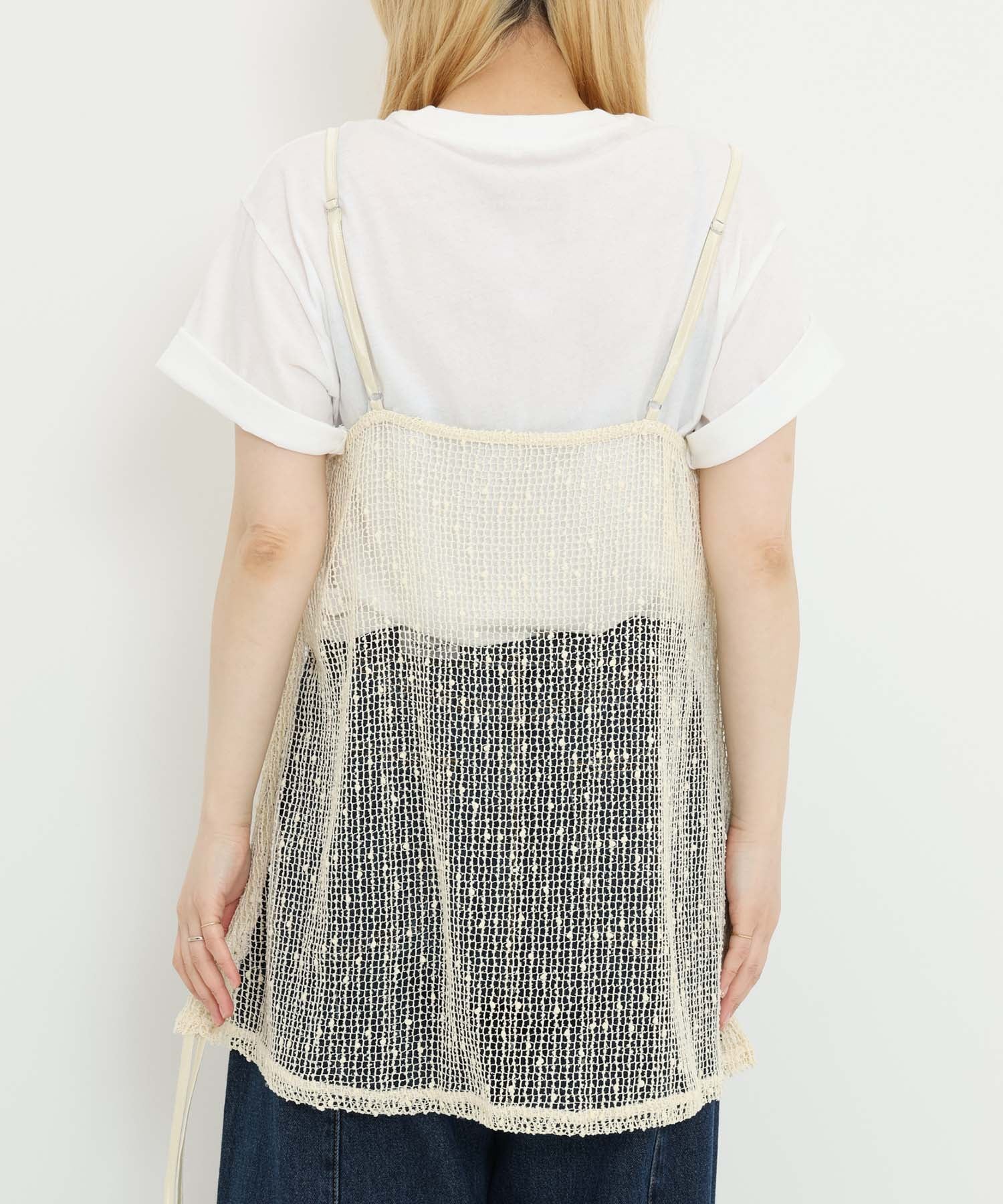 《7月1日入荷》メッシュドロストキャミチュニック - Image 31