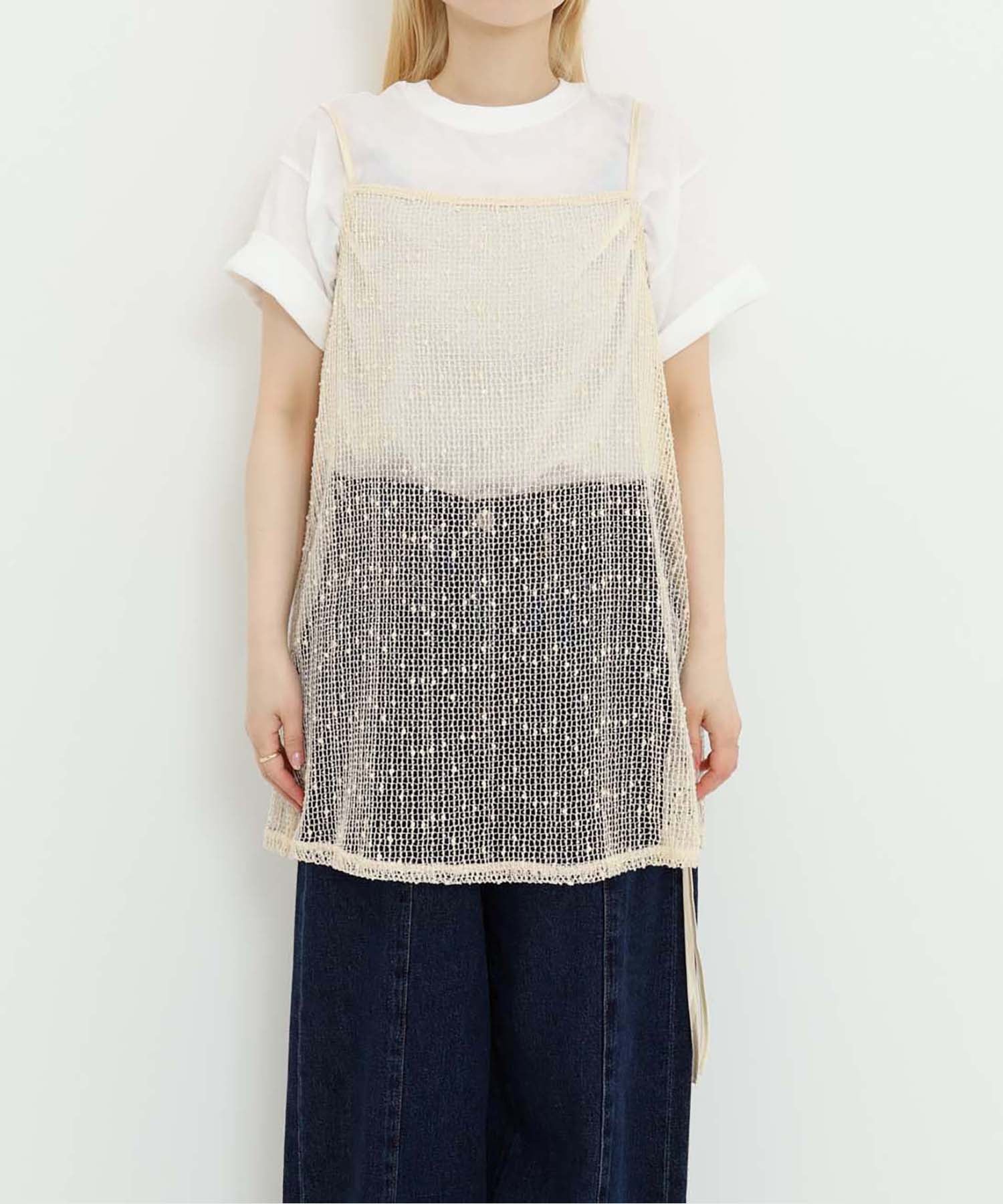 《7月1日入荷》メッシュドロストキャミチュニック - Image 41