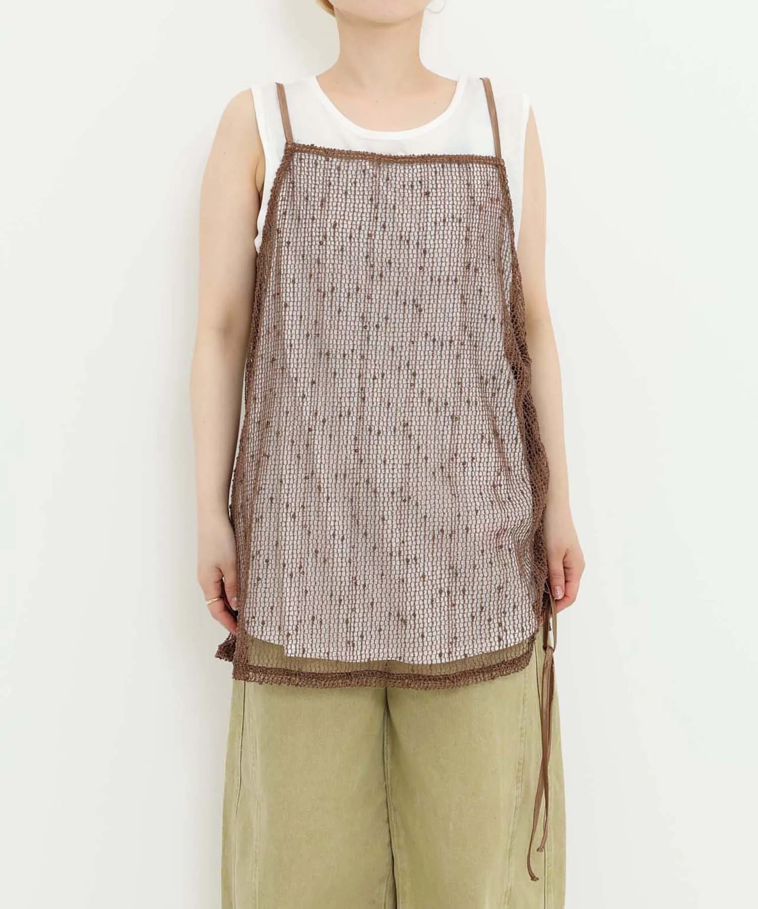 《7月1日入荷》メッシュドロストキャミチュニック - Image 43