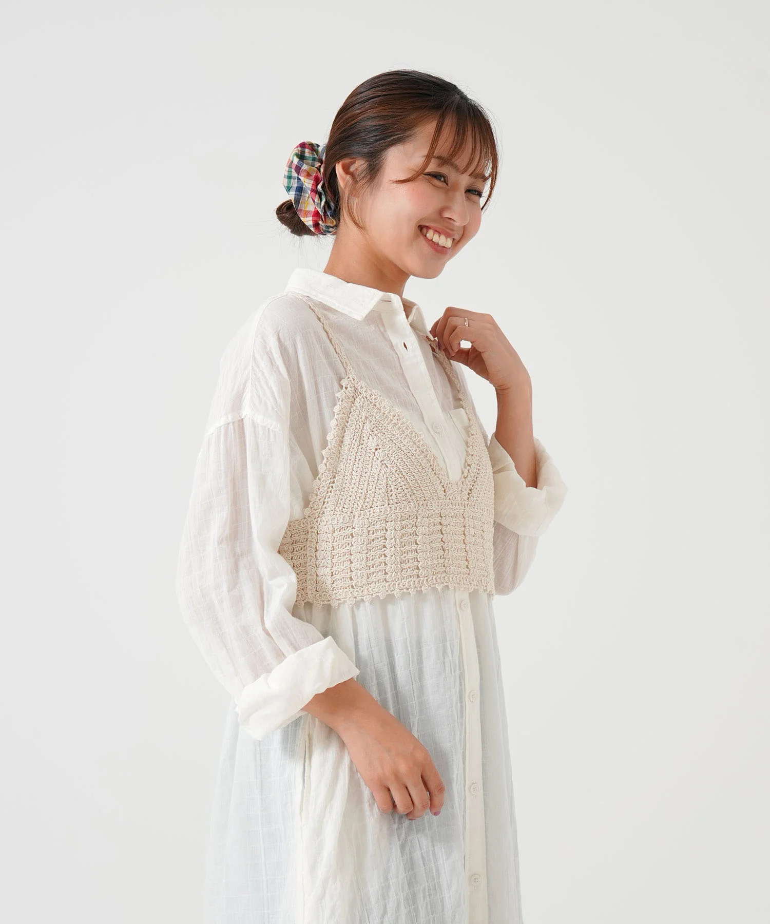 クロシェ編みニットビスチェ - Image 7