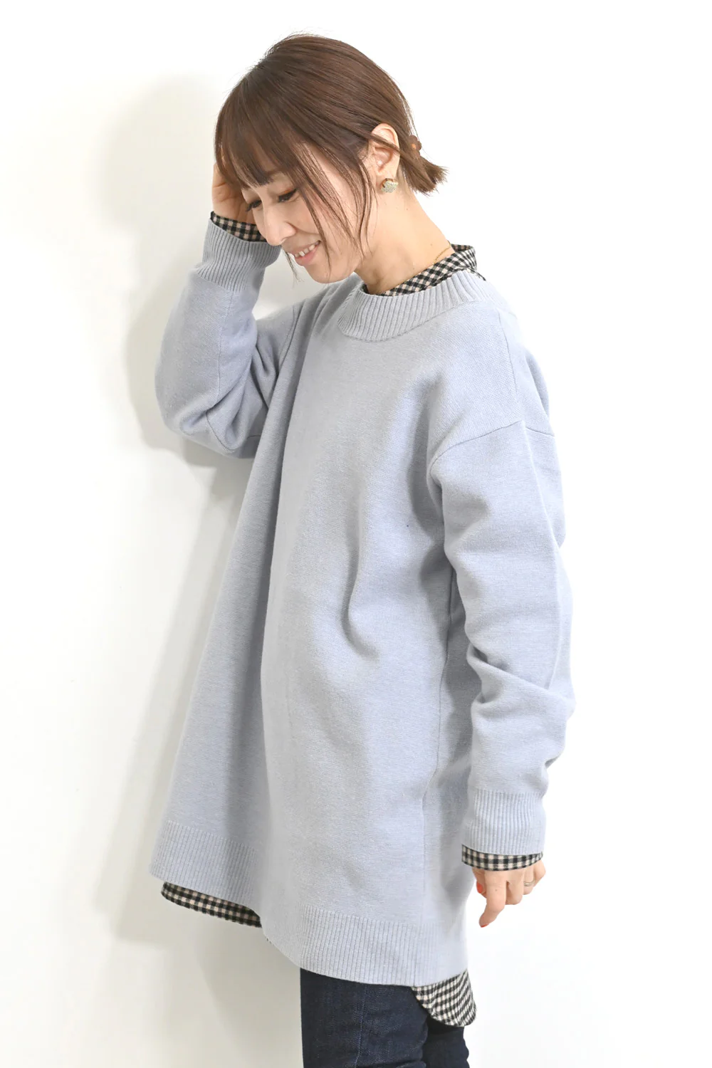 ミラノリブニットチュニック - Image 15