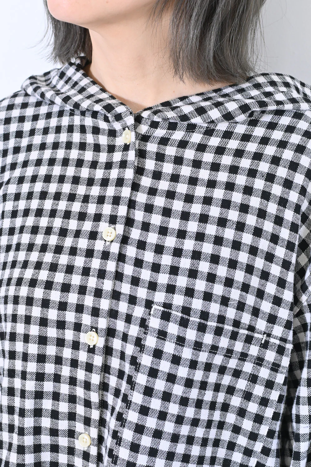 フード付きシャツチュニック - Image 25