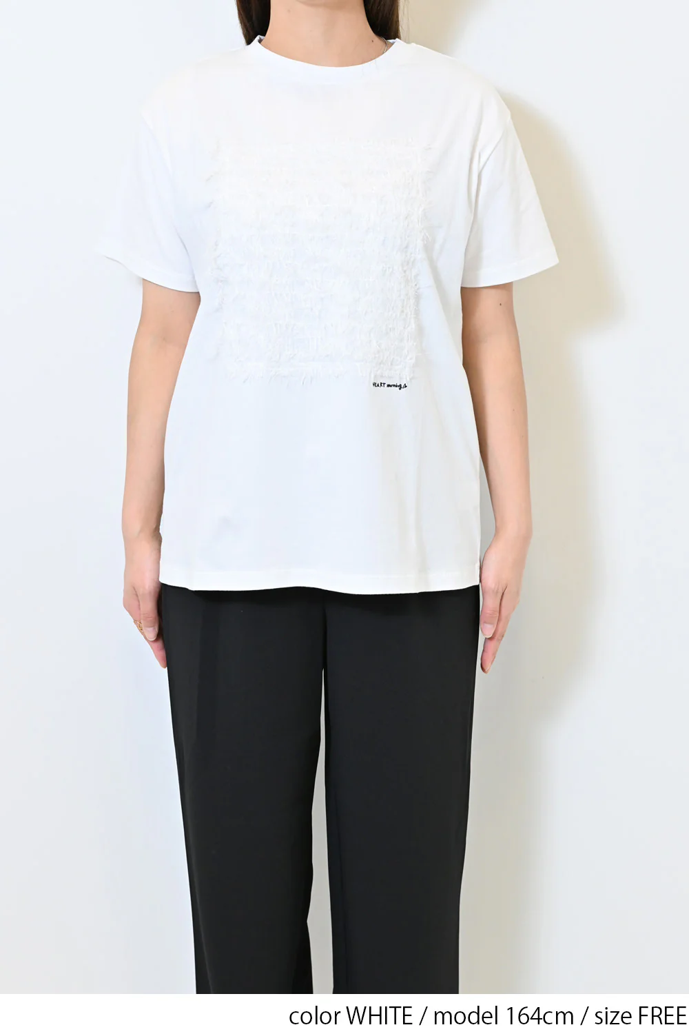フリンジチュールコットンTee - Image 16