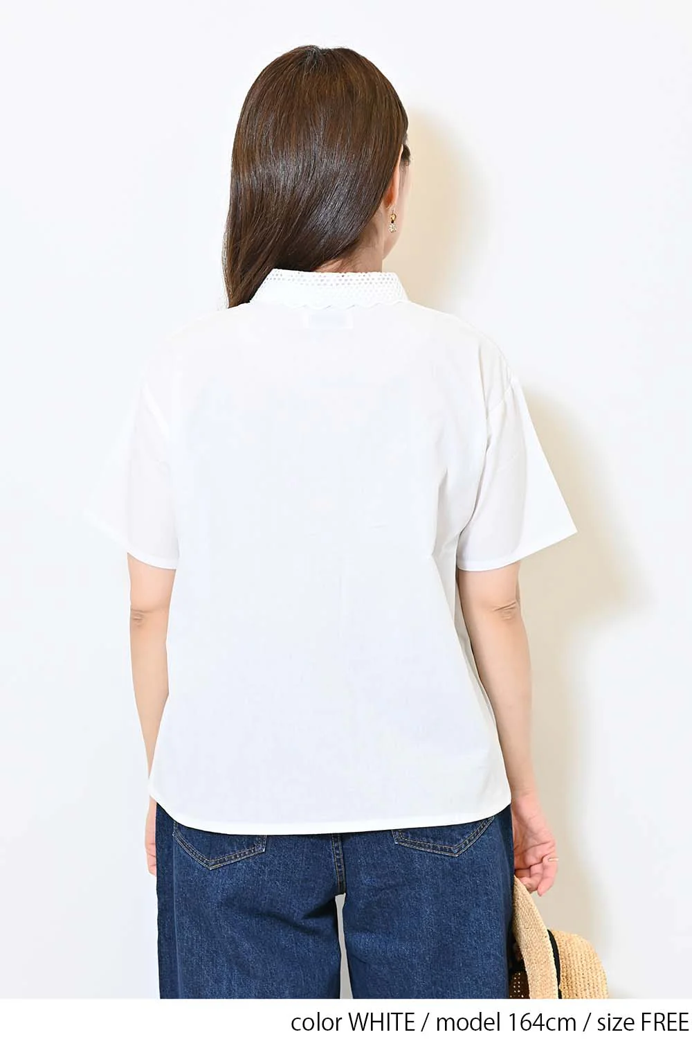 衿レースブラウス - Image 9