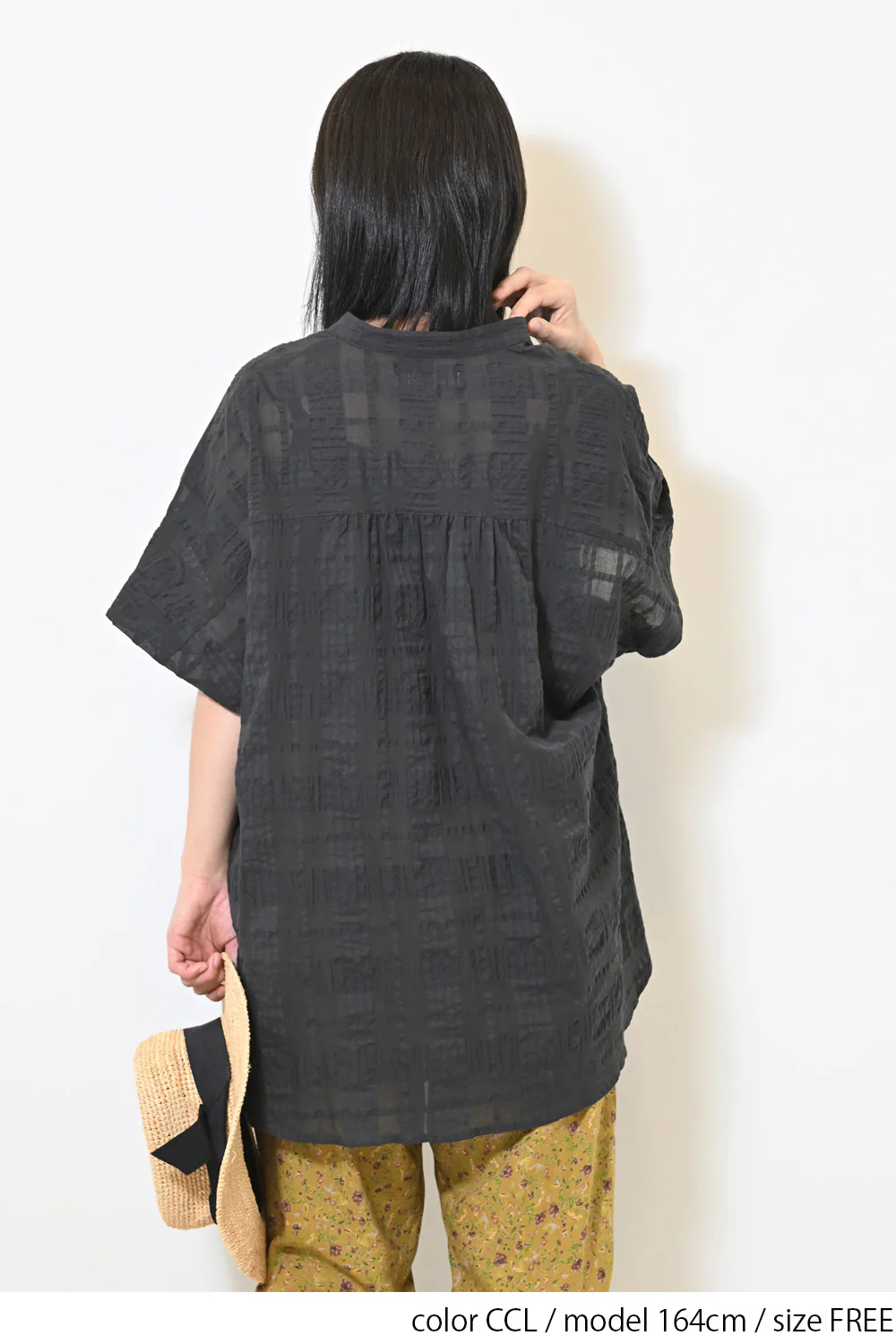 シアーチェックスキッパーチュニック - Image 16