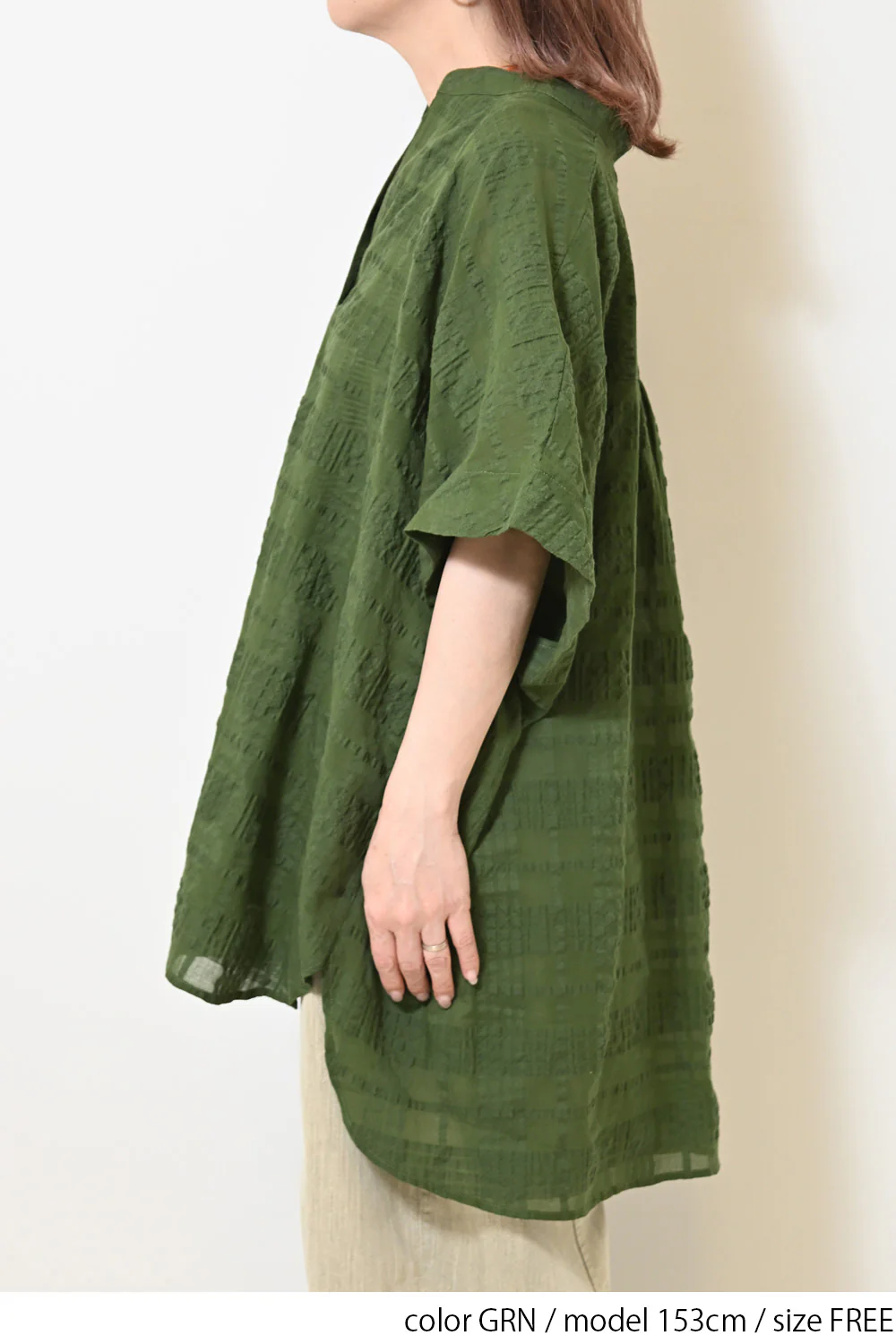 シアーチェックスキッパーチュニック - Image 19