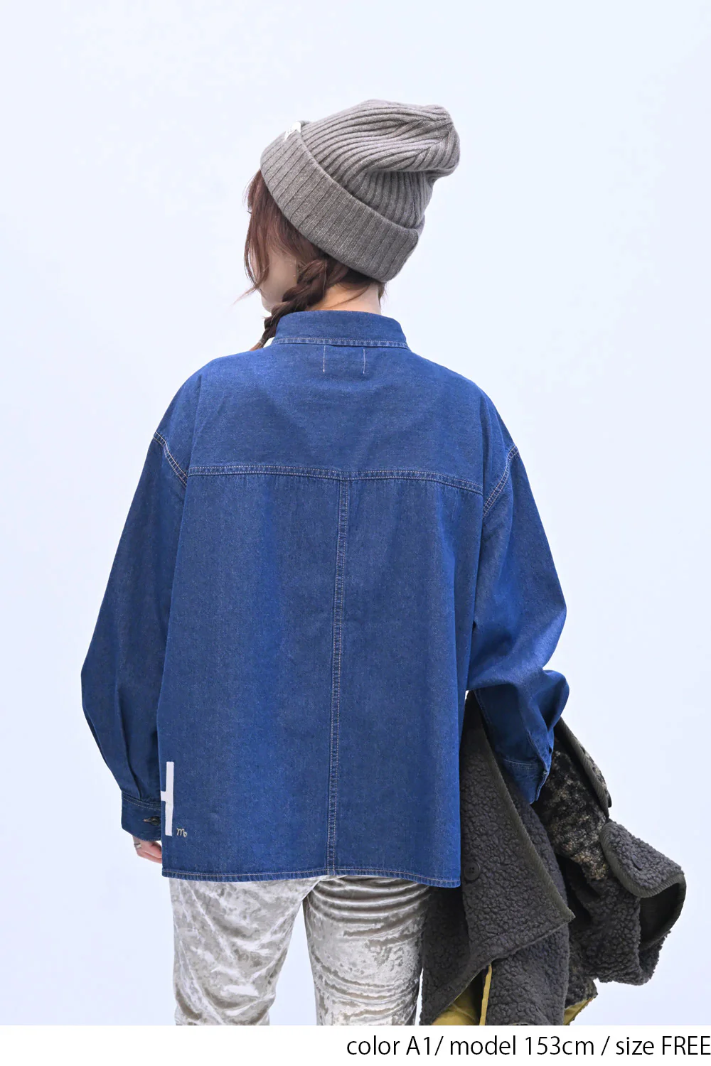 DENIM裾プリント入りシャツ - Image 10