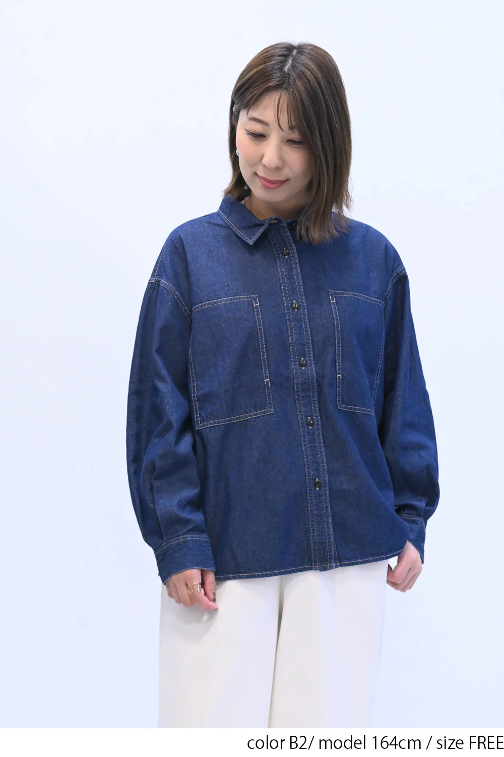 DENIM裾プリント入りシャツ - Image 16