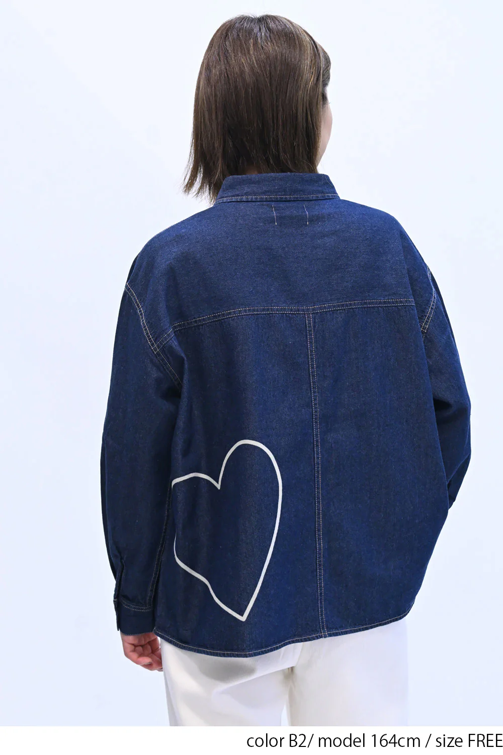 DENIM裾プリント入りシャツ - Image 18