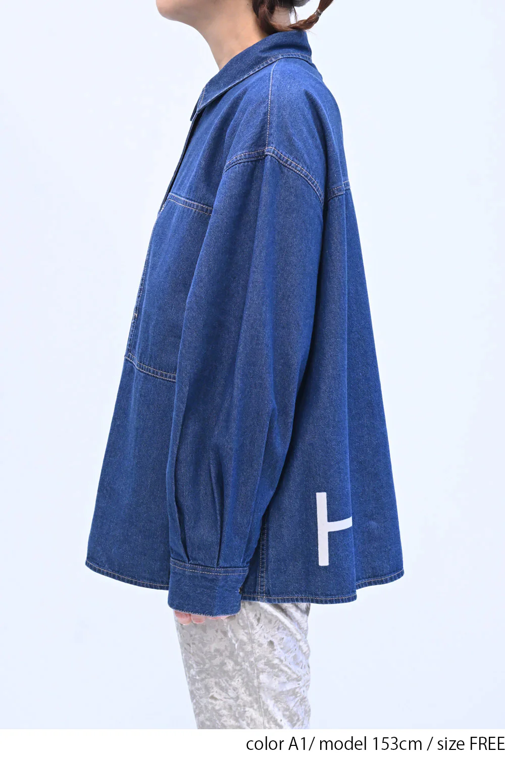 DENIM裾プリント入りシャツ - Image 22