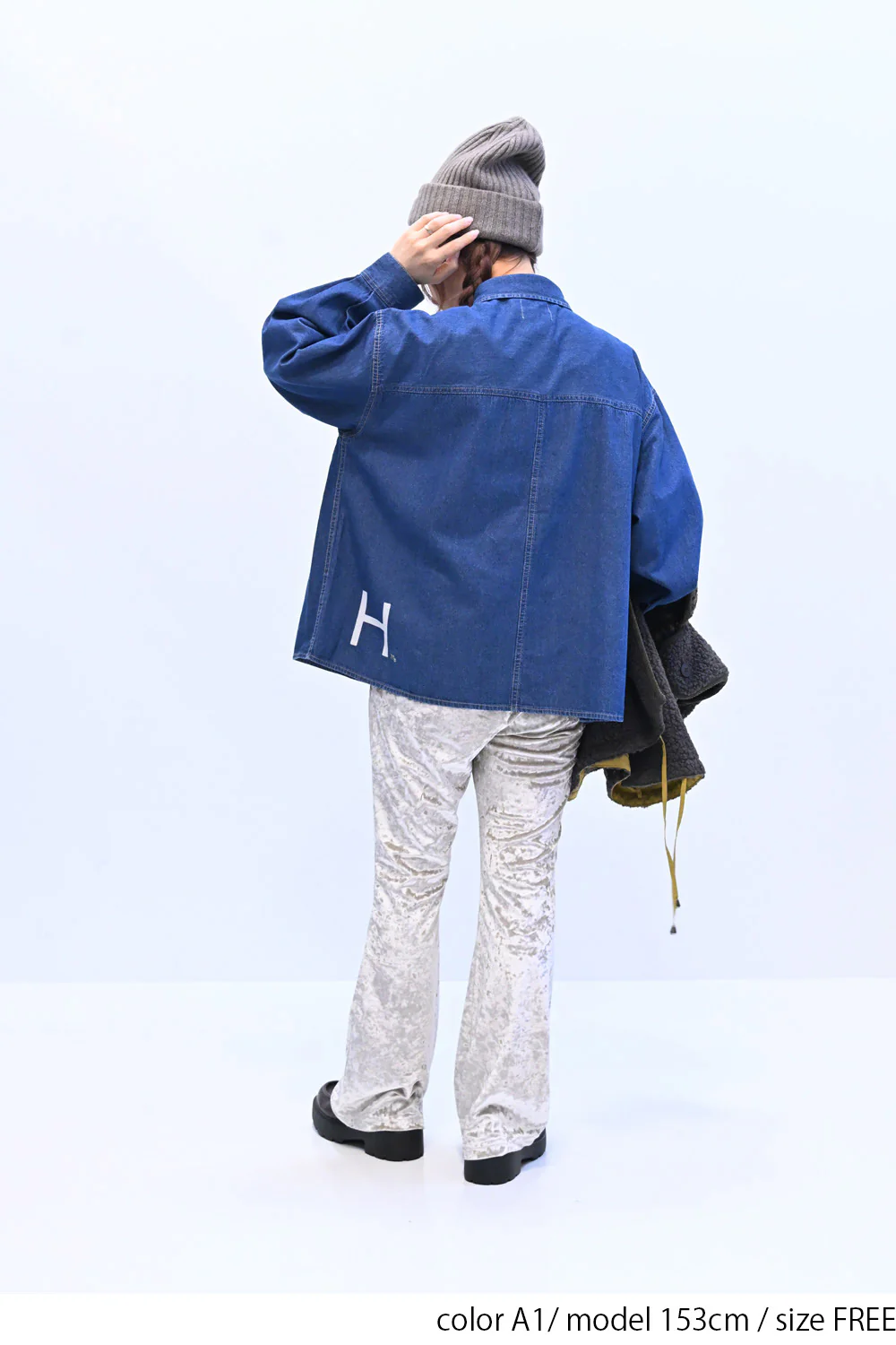 DENIM裾プリント入りシャツ - Image 7
