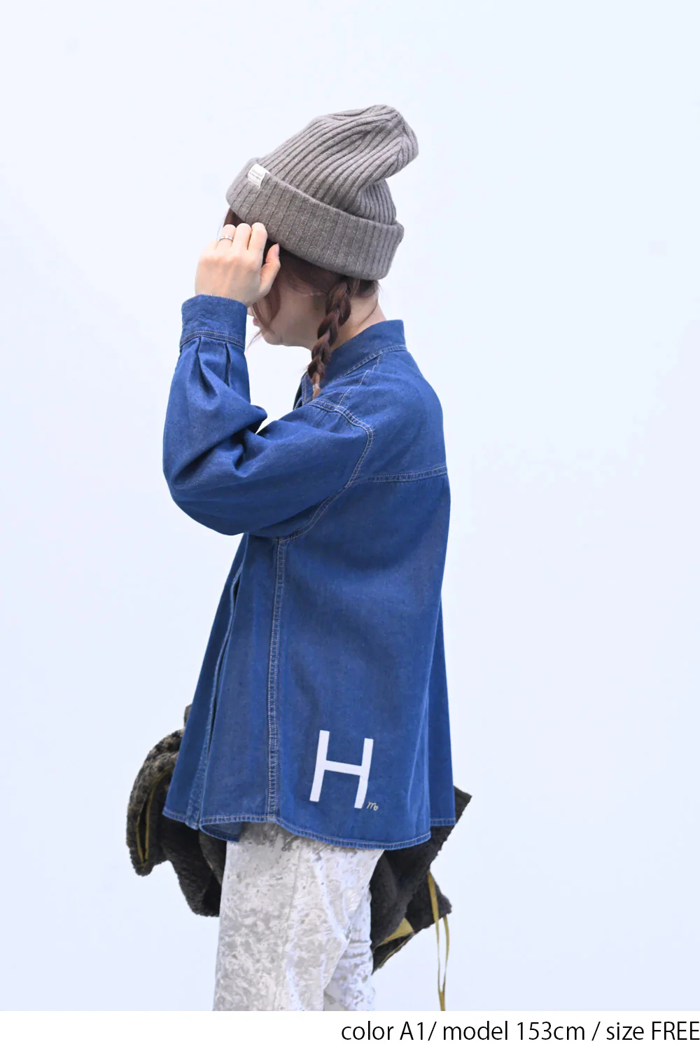DENIM裾プリント入りシャツ - Image 9