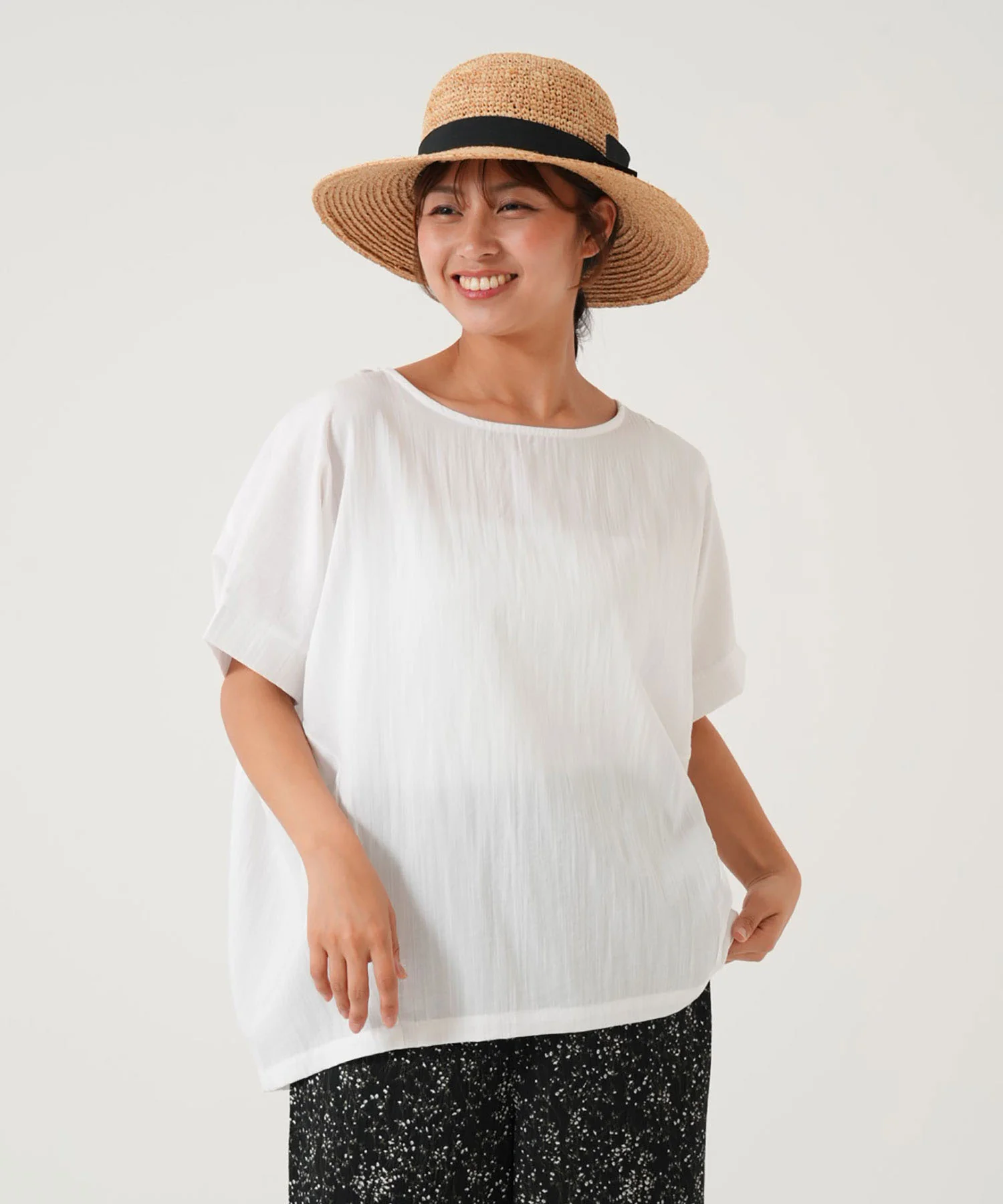 《7月1日入荷》後ろタックプルオーバー