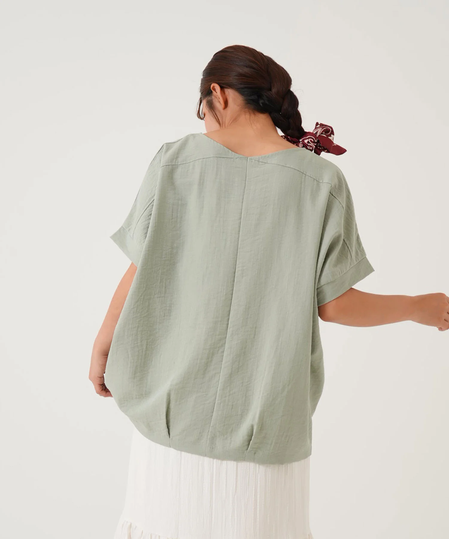 《7月1日入荷》後ろタックプルオーバー - Image 11
