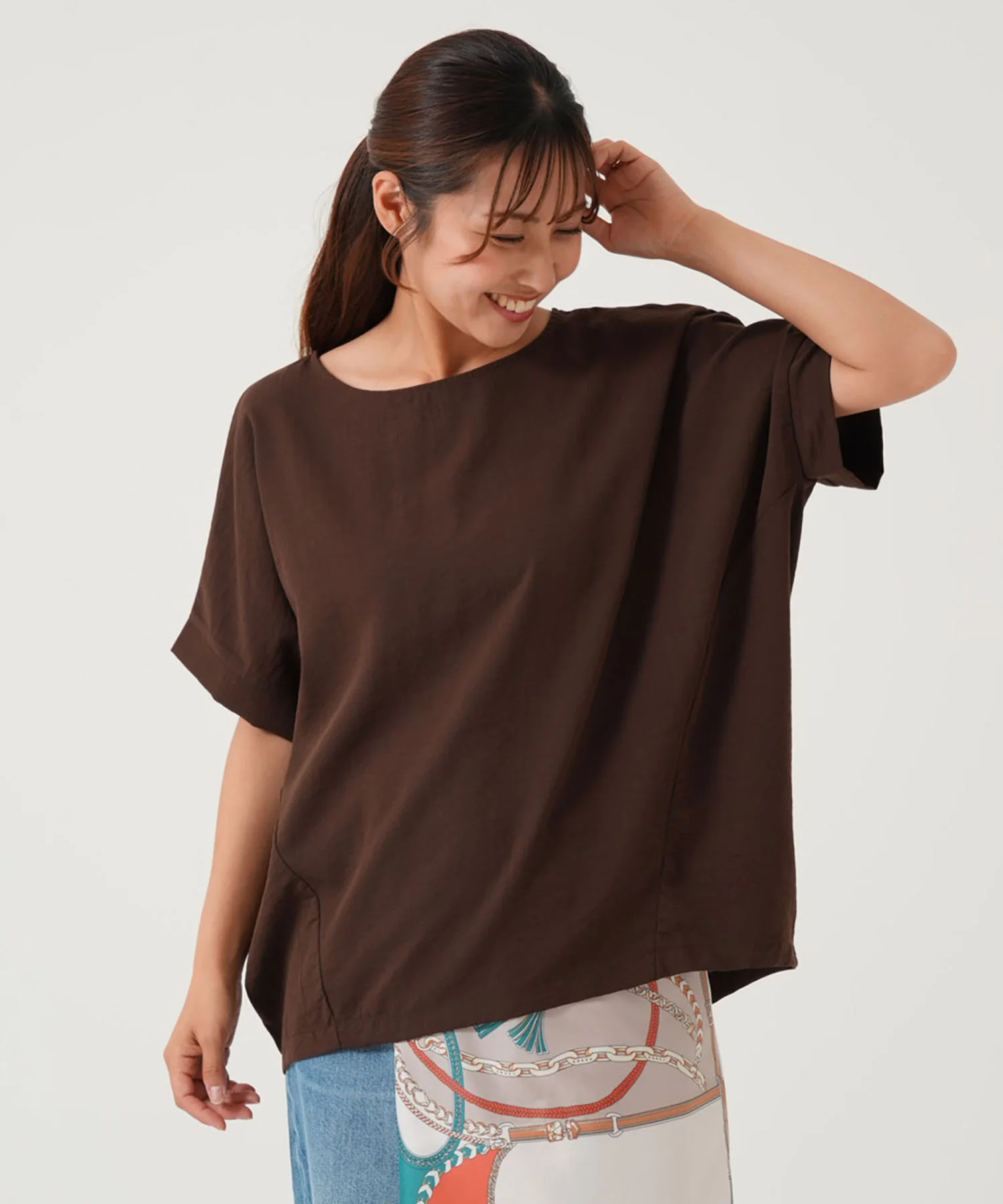 《7月1日入荷》後ろタックプルオーバー - Image 3