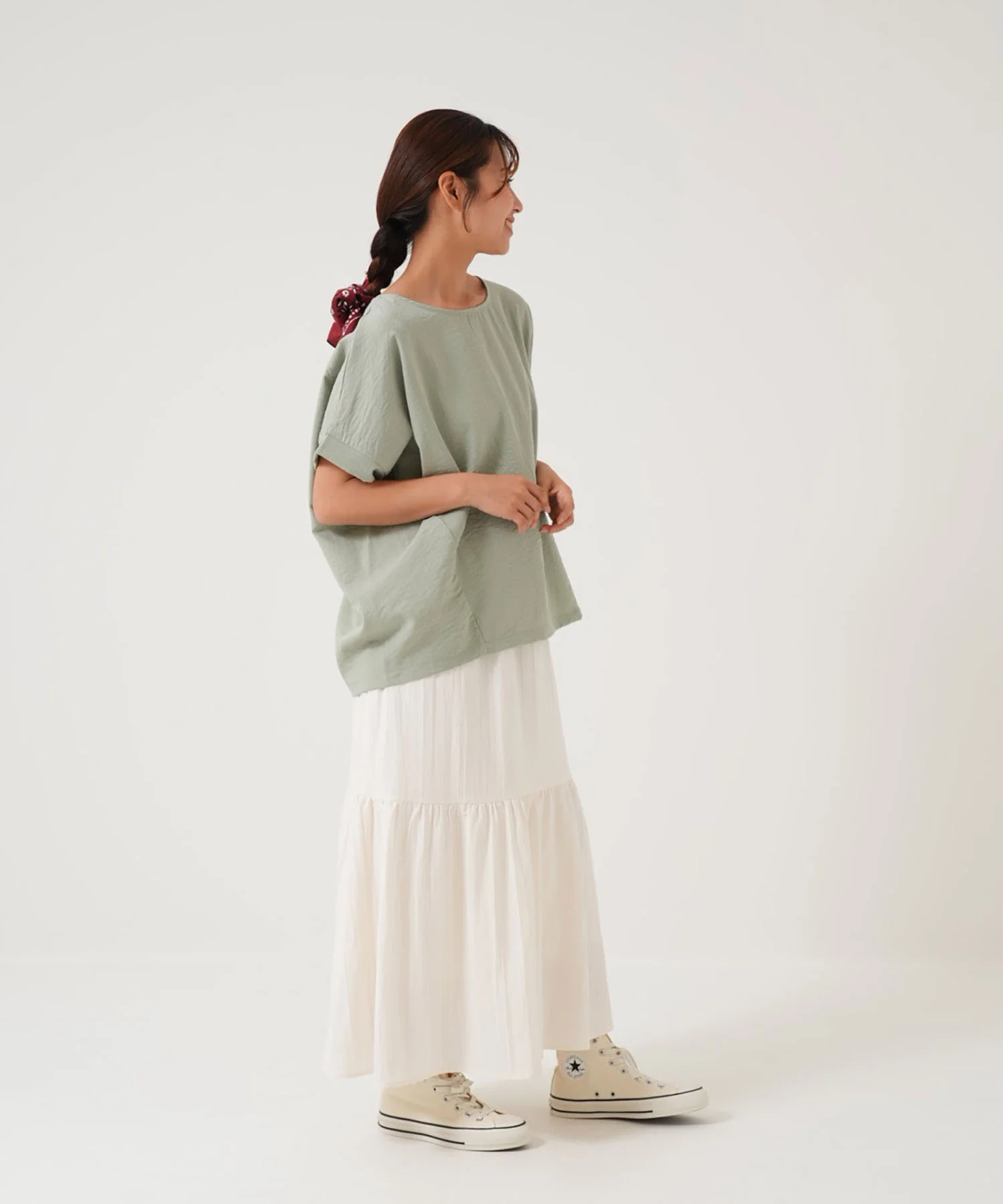 《7月1日入荷》後ろタックプルオーバー - Image 7