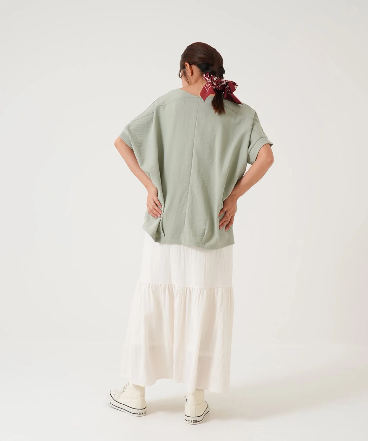 《7月1日入荷》後ろタックプルオーバー - Image 8