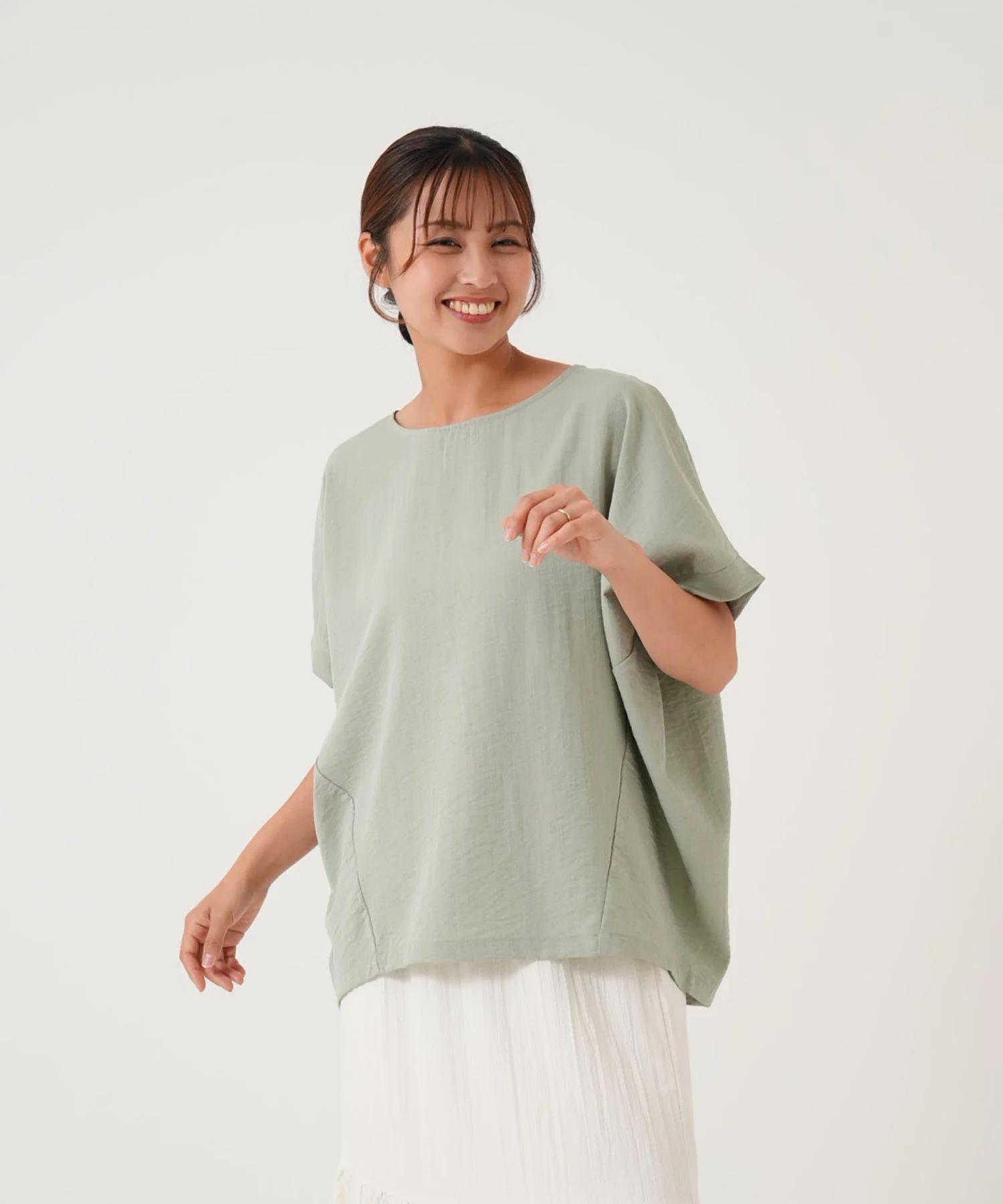 《7月1日入荷》後ろタックプルオーバー - Image 9