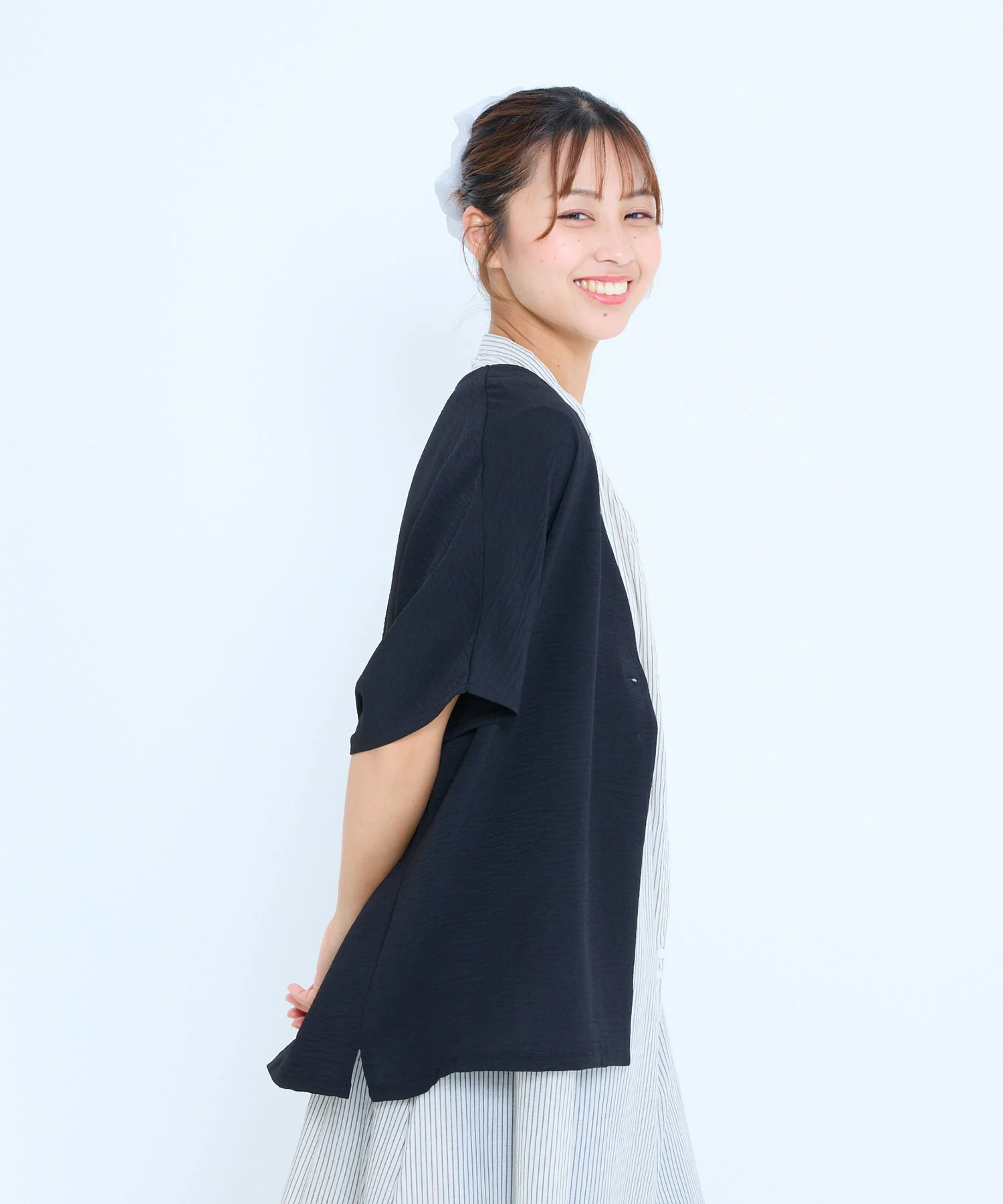 【接触冷感×吸水速乾】シボサテンドルマンカーデ - Image 19