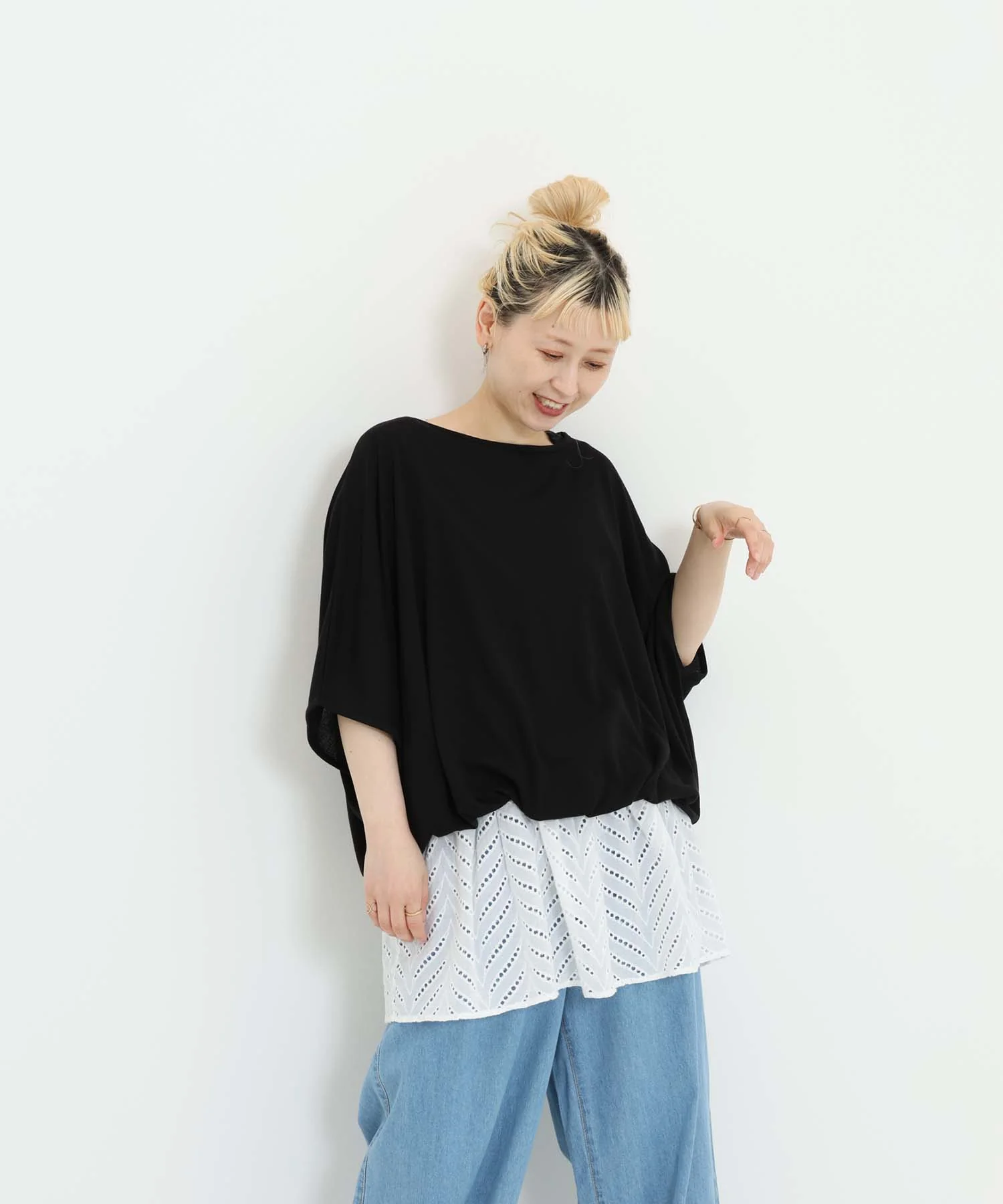 《7月2日入荷予定》バルーン裾レースチュニック - Image 11