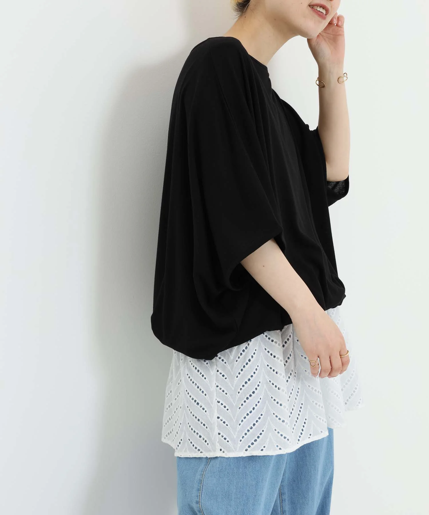 《7月2日入荷予定》バルーン裾レースチュニック - Image 12