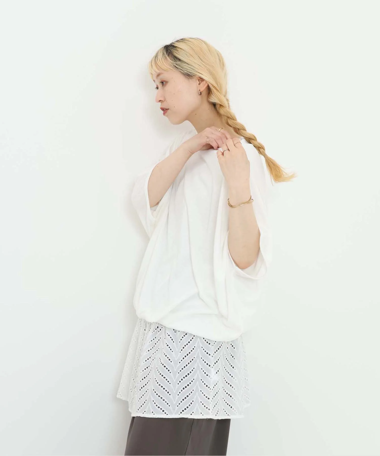 《7月2日入荷予定》バルーン裾レースチュニック - Image 17