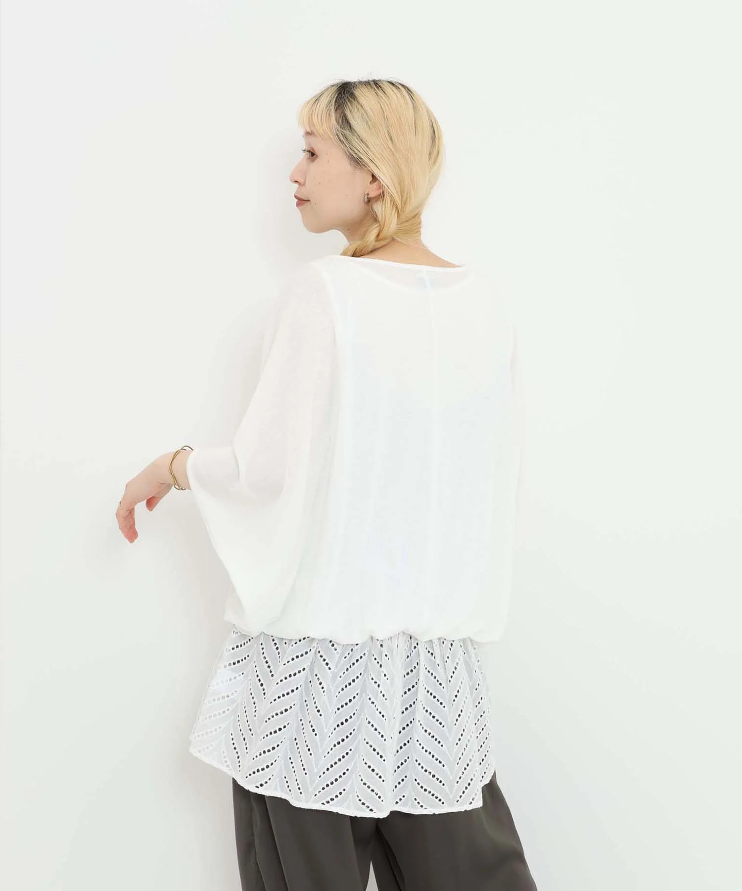 《7月2日入荷予定》バルーン裾レースチュニック - Image 18