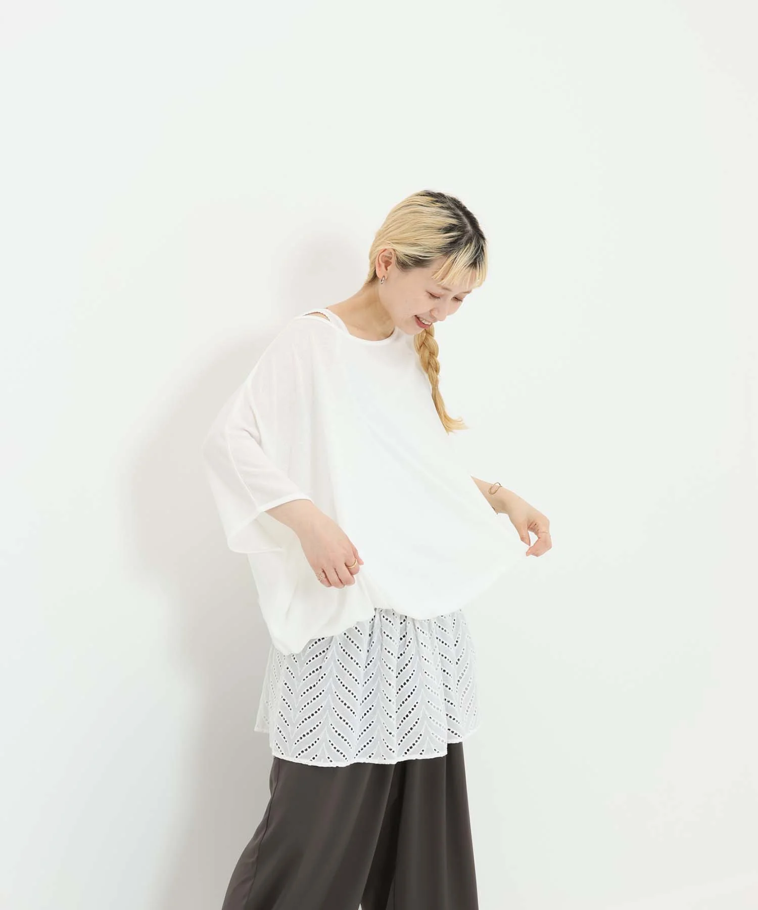 《7月2日入荷予定》バルーン裾レースチュニック - Image 19