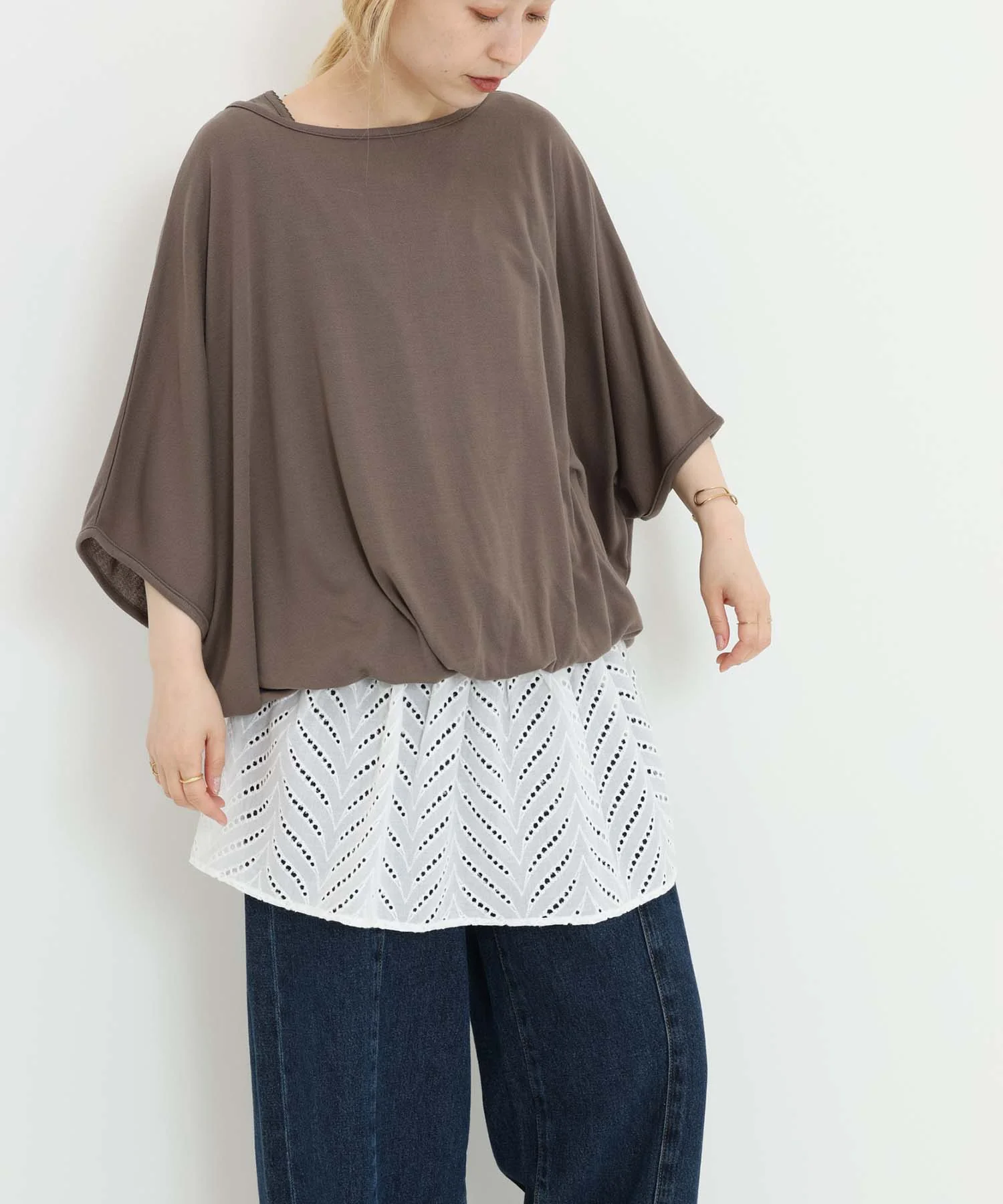 《7月2日入荷予定》バルーン裾レースチュニック - Image 25